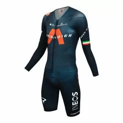 Castelli Body Paint 4.X LS Former Italian ITT Champion G. Moscon Speed Suit - Ineos Grenadiers