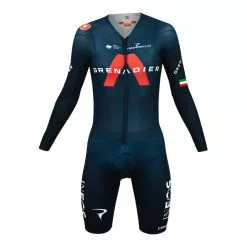 Castelli Body Paint 4.X LS Former Italian ITT Champion G. Moscon Speed Suit - Ineos Grenadiers