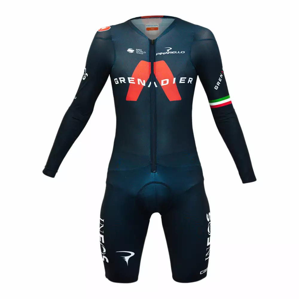 Castelli Body Paint 4.X LS Former Italian Champion G. Moscon Speed Suit - Ineos Grenadiers - Billede 3