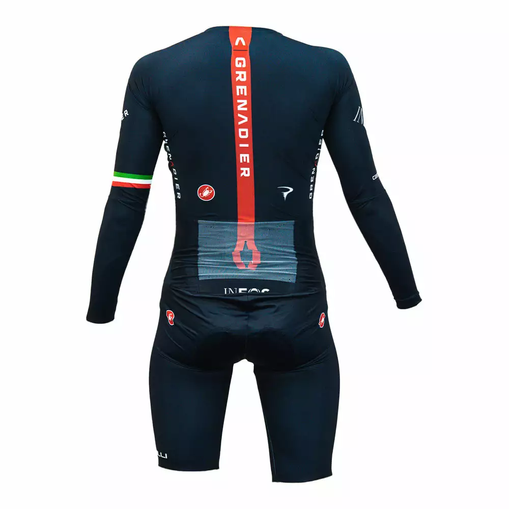 Castelli Body Paint 4.X LS Former Italian Champion G. Moscon Speed Suit - Ineos Grenadiers - Billede 2
