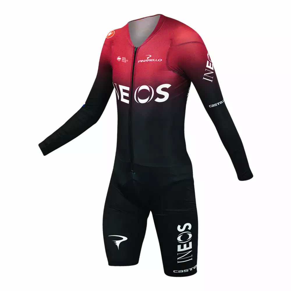 Castelli Body Paint 4 - D. Van Baarle - Former National Champion Speed Suit - Team Ineos - Billede 3