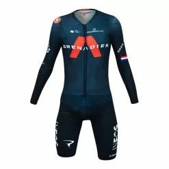 Castelli Body Paint 4.X LS Former Dutch Champion D. Van Baarle Speed Suit - Ineos Grenadiers