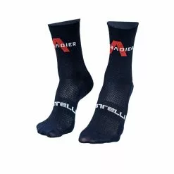 Castelli Superleggera 12 Navy Socks - Ineos Grenadiers