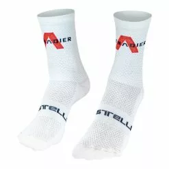 Castelli Superleggera 12 White Socks - Team Ineos Grenadiers