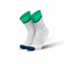 Incylence Racing Socks - Classic Dots Green