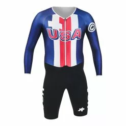 Assos Speedfire LS Skinsuit - USA Cycling