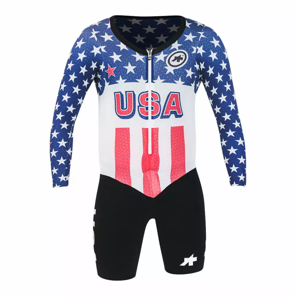 Assos Speedfire LS Women Skinsuit - USA Cycling - National Champion