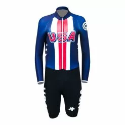Assos Long Sleeve Women Skinsuit - USA Cycling