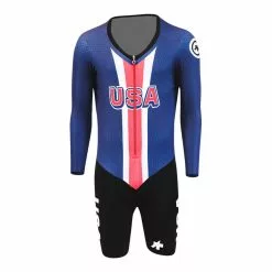 Assos Speedfire LS Lightweight Skinsuit - USA Cycling