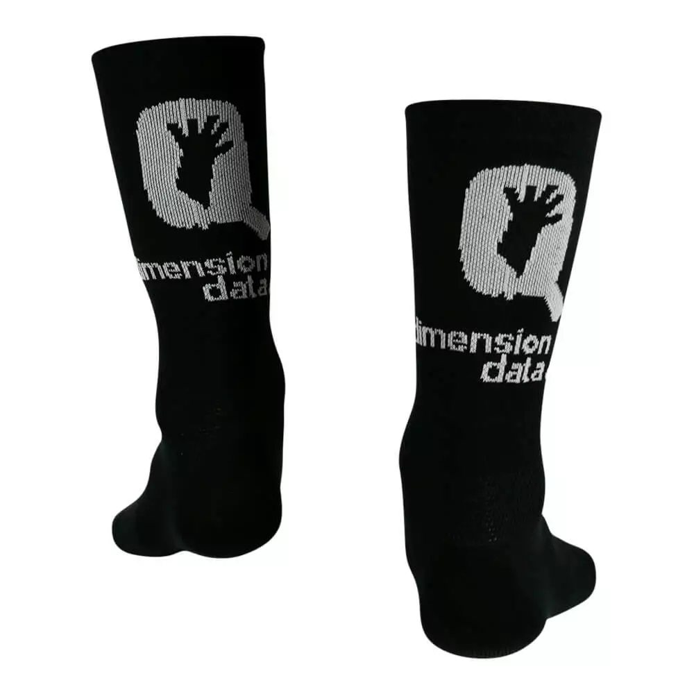 DeFeet LevitatorLite Socks - Black - Dimension Data - Billede 3