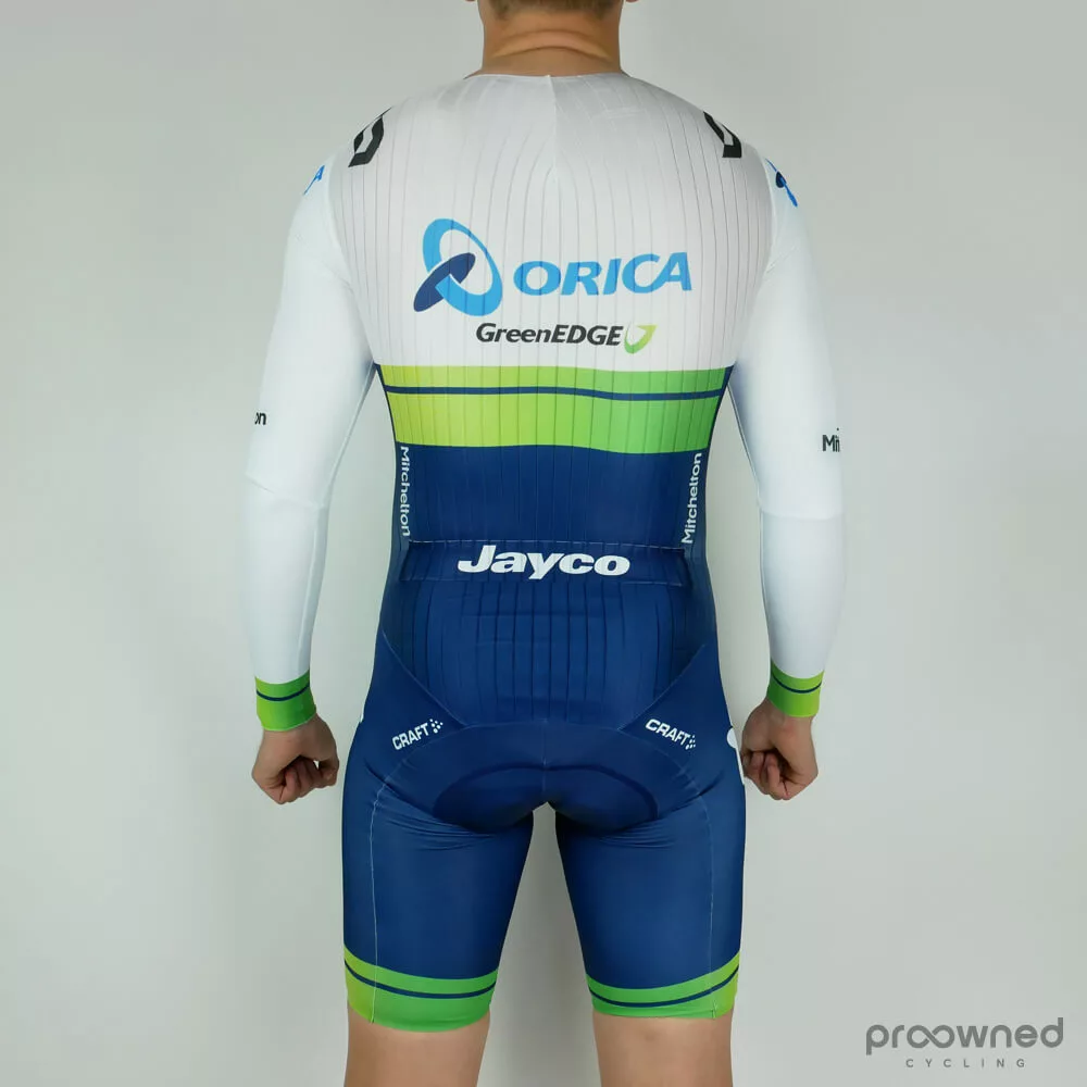 Craft LS Skinsuit - Orica-GreenEDGE - Billede 2