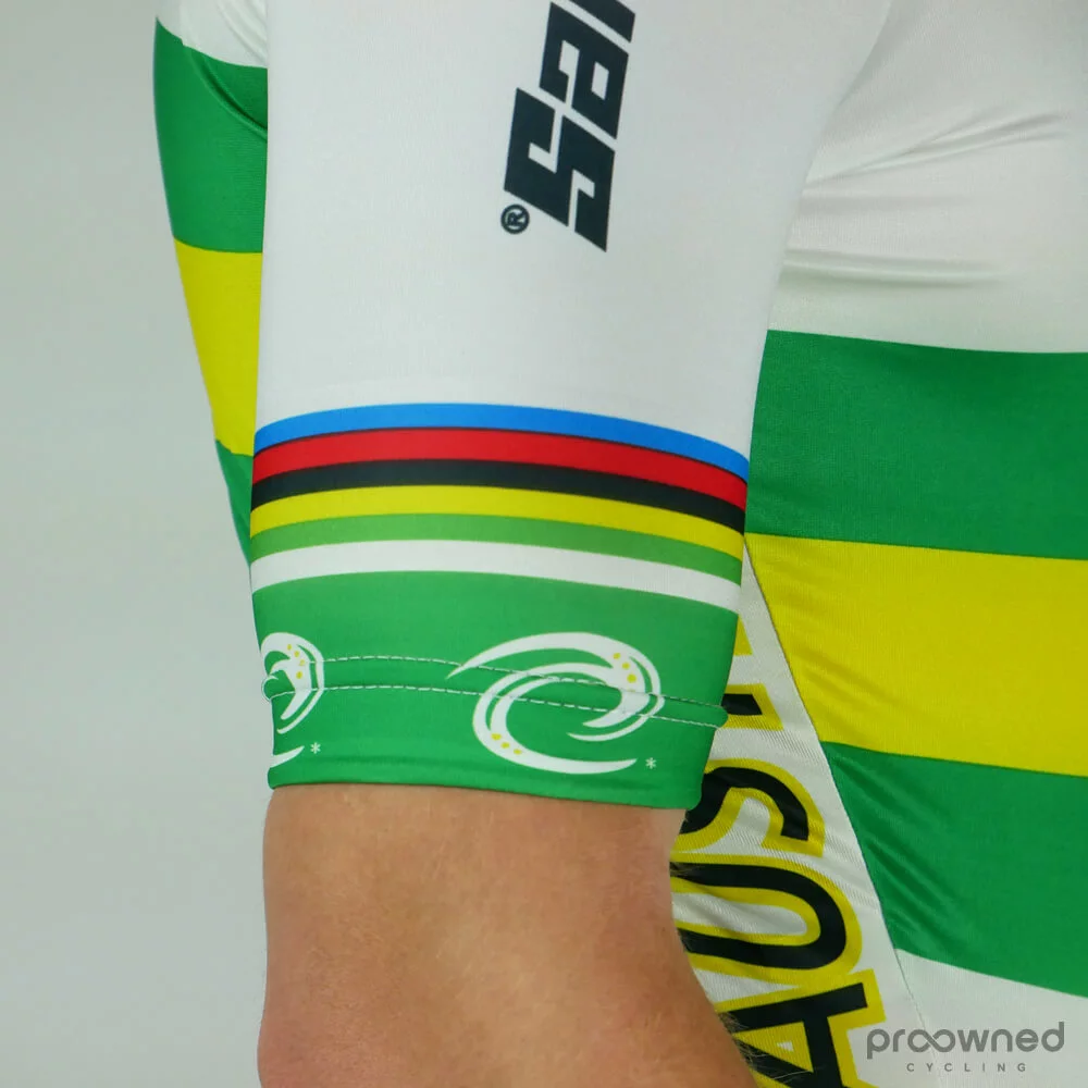 Santini SS Skinsuit - World Champion Stripes - Australian National Team - Billede 4