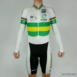 Santini LS Skinsuit - Twist - Australian National Team