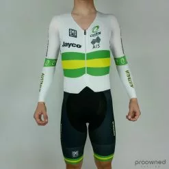 Santini LS Skinsuit - Anatomic Intech Gel - Australian National Team
