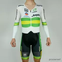 Santini LS Skinsuit - Anatomic Intech Gel - Australian National Team
