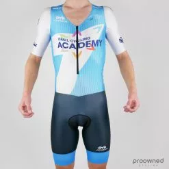 Jinga Short Sleeve Skin Suit - Israel Cycling Academy