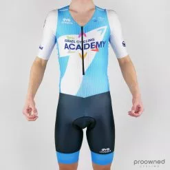 Jinga Short Sleeve Skin Suit - Israel Cycling Academy