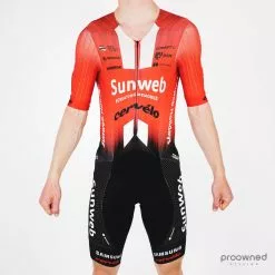 Craft Short Sleeve Speedsuit - C. Pedersen - Team Sunweb