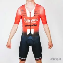 Craft EBC Short Sleeve Skin Suit - Nikias Arndt - Team Sunweb