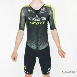 Giordana NXG Short Sleeve Speedsuit Without A Pad - Mitchelton-Scott