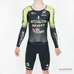 Giordana NXG Long Sleeve Skinsuit - Mitchelton-Scott