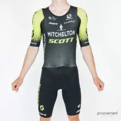 Giordana NXG Short Sleeve Skinsuit - Mitchelton-Scott