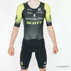 Giordana NXG Short Sleeve Skinsuit - Mitchelton-Scott
