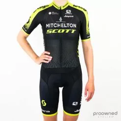 Giordana FR-C Doppio Short Sleeve Speedsuit - Mitchelton-Scott Women