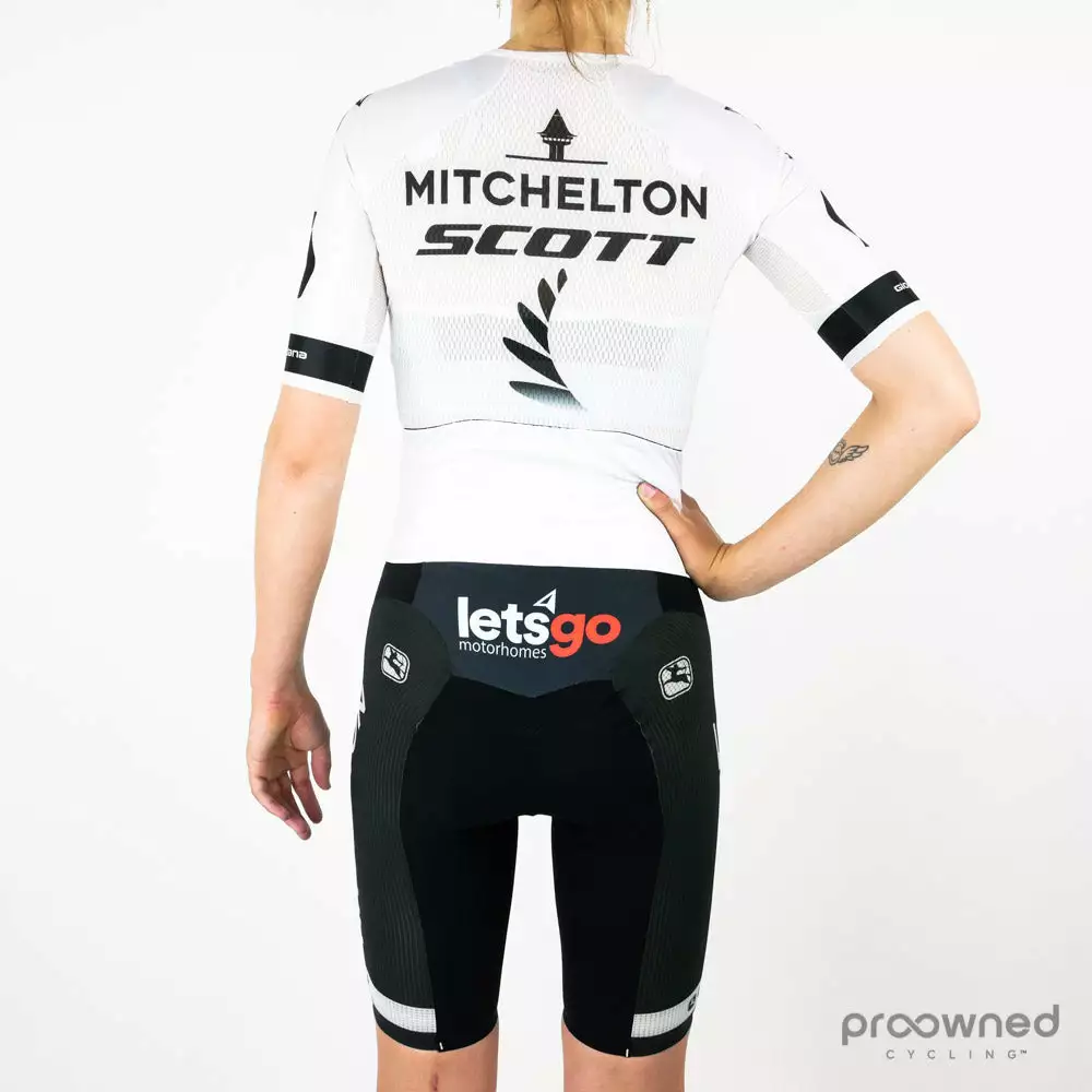 Giordana FR-C Doppio Lyte Short Sleeve Speedsuit - New Zealand Champion - Mitchelton-Scott Women - Billede 3