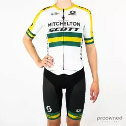 Giordana FR-C Doppio Lyte Short Sleeve Speedsuit - Australian Champion - Mitchelton-Scott Women