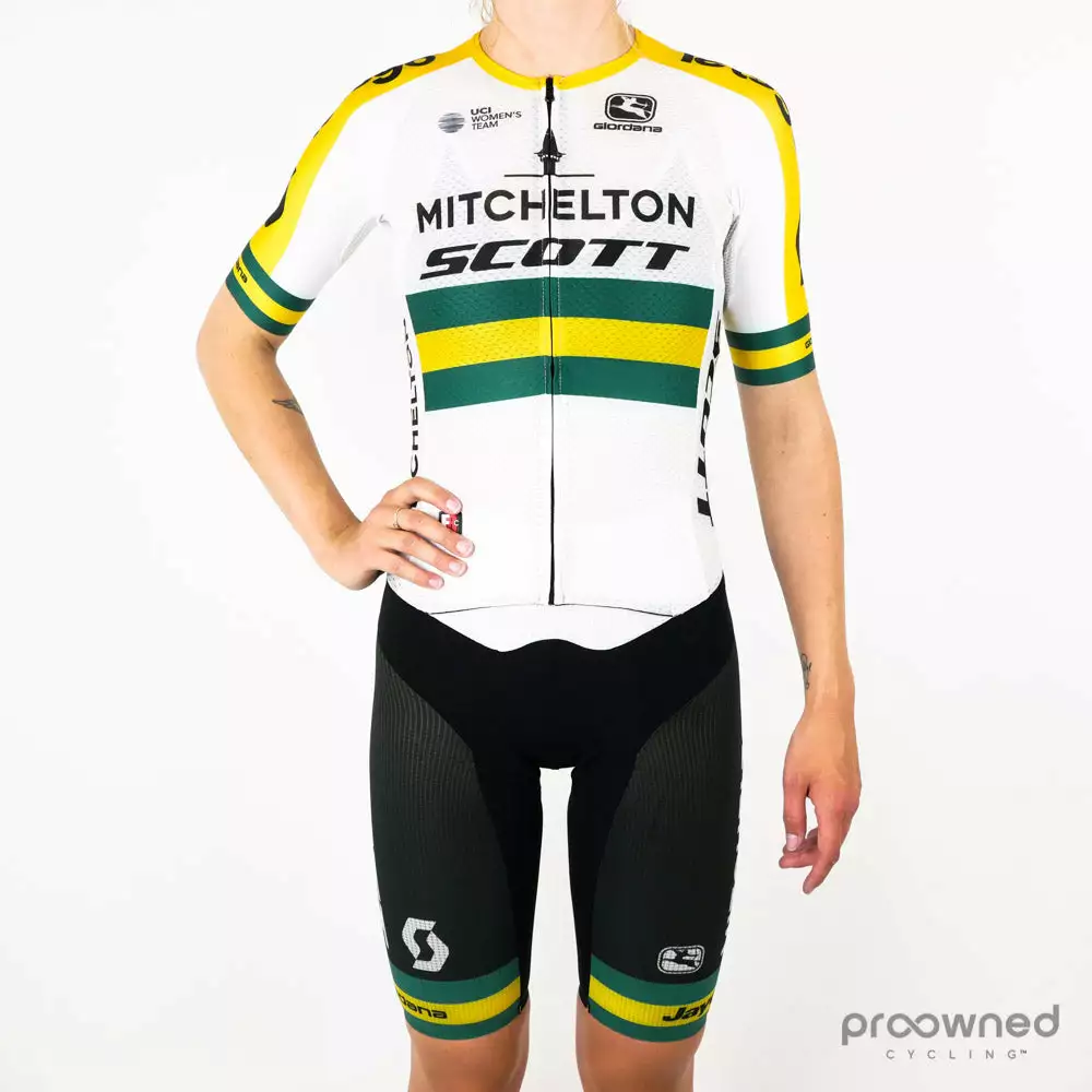 Giordana FR-C Doppio Lyte Short Sleeve Speedsuit - Australian Champion - Mitchelton-Scott Women
