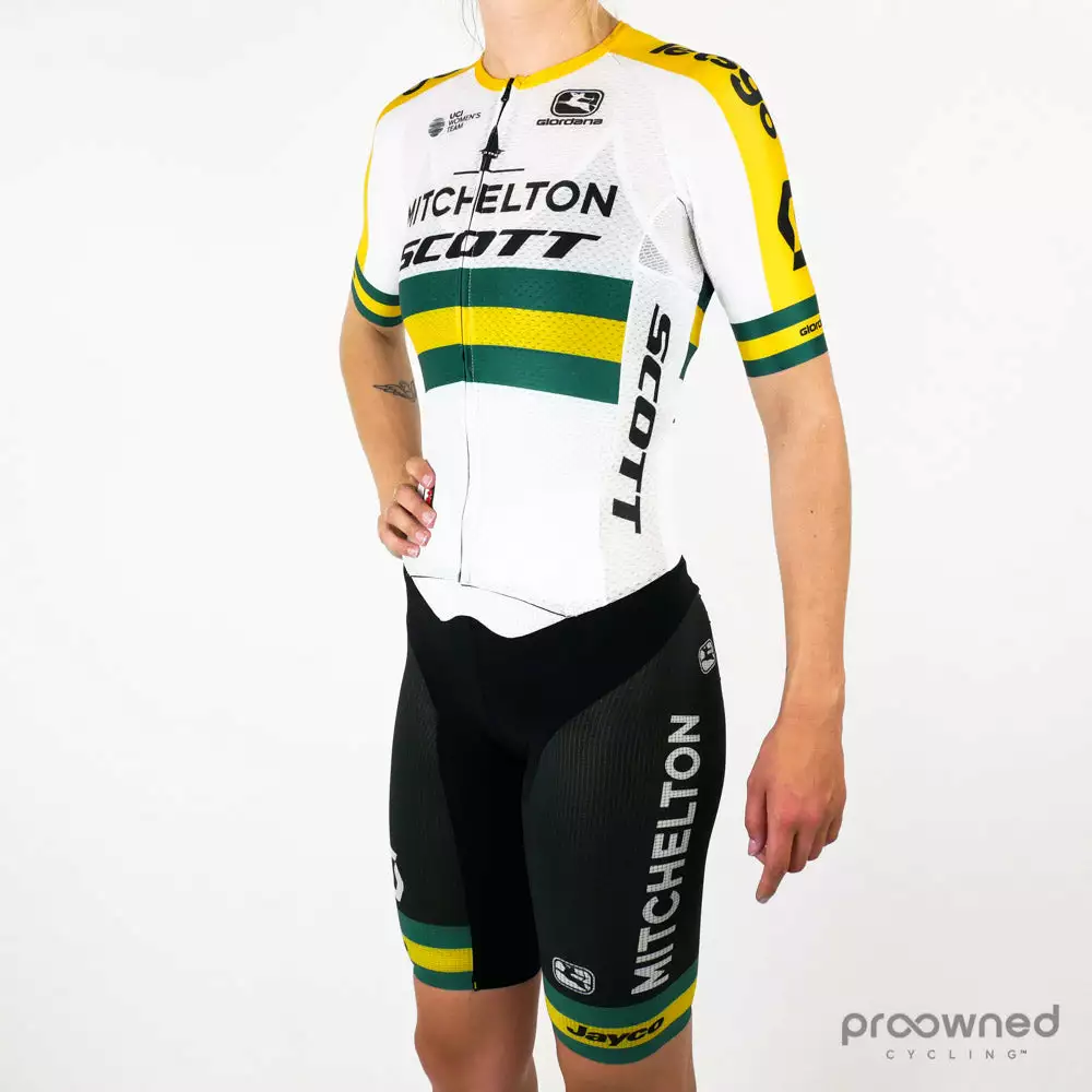 Giordana FR-C Doppio Lyte Short Sleeve Speedsuit - Australian Champion - Mitchelton-Scott Women - Billede 2