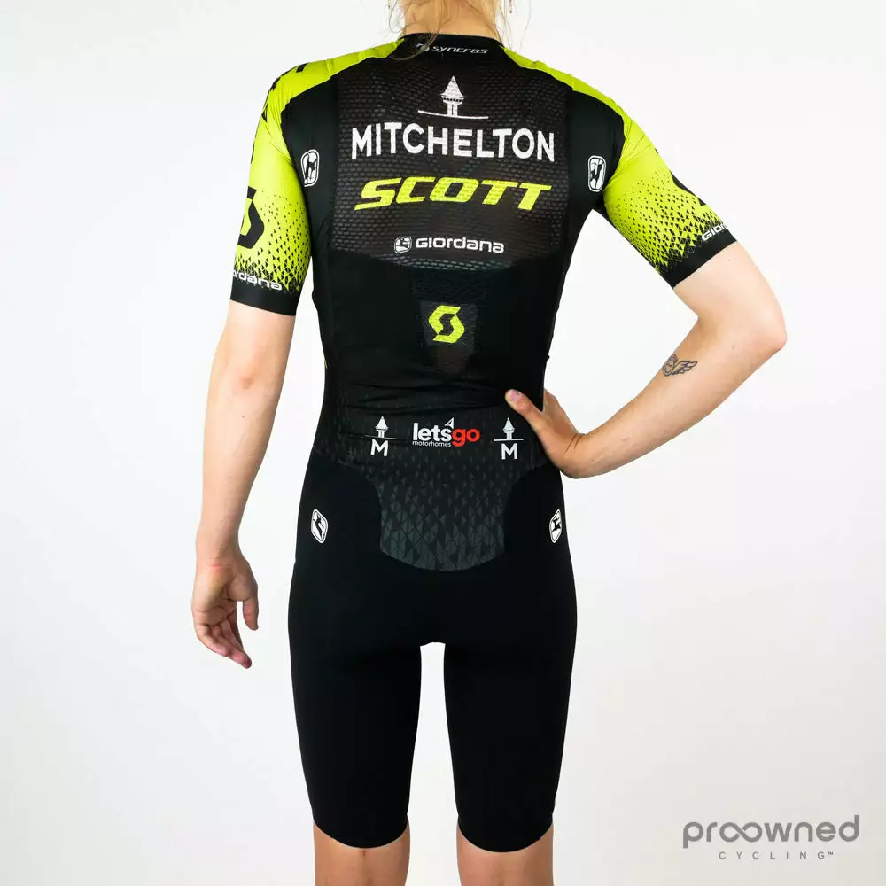 Giordana NXG Donna Short Sleeve Speedsuit - Mitchelton-Scott Women - Billede 3