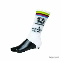Giordana Chrono Aero Shoe Covers - World Champion - Mitchelton-Scott Women
