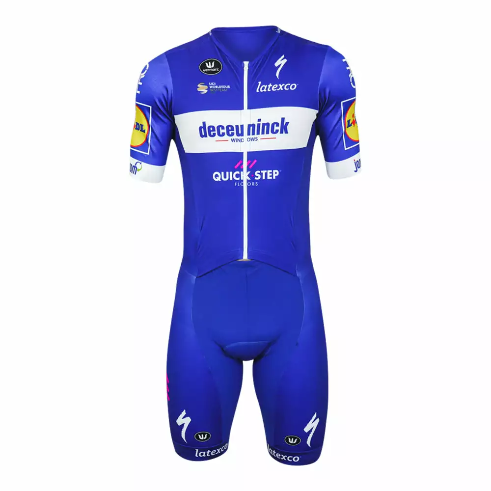 Vermarc Short Sleeve Speedsuit - Deceuninck Quick-Step