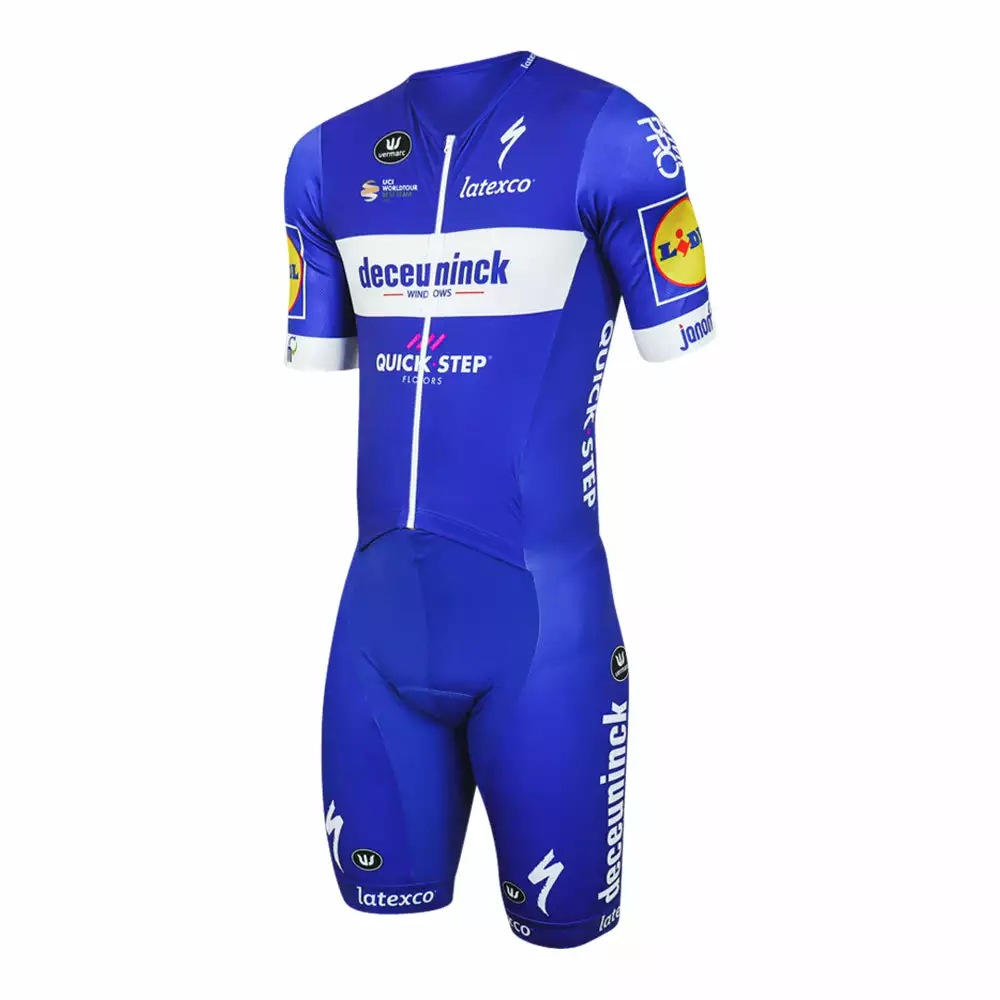 Vermarc Short Sleeve Speedsuit - Deceuninck Quick-Step - Billede 2