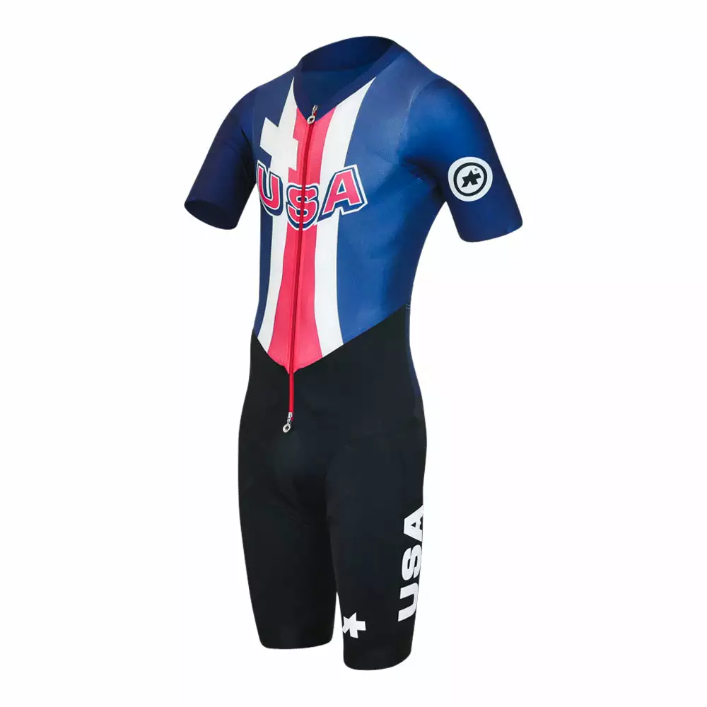 Assos Le Houdini Roadsuit - USA Cycling - Billede 2